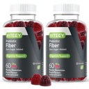 VITEEY Prebiotic Fiber Gummies for Adults, 4g - Gut Health & Digestive Soluble Fiber Supplement Gummies - Zero Sugar Added, Vegan, Gluten-Free - 120 Count