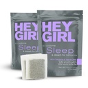 Hey Girl Sleep Tea - Natural Herbal Bedtime Tea Bags with Chamomile, Passion Flower, Valerian Root, Lemon Balm - Calming, Relaxing Adults Sleepy Night Time Tea - Relaxation Gifts for Women 2-packs