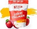 Satori Life - Hydrolyzed Liquid Collagen Protein | Promotes Healthy Skin, Hair, Nails, Joint Support and Bones | 15g of Protein in 15 Convenient On The Go Single Serve Pouches (Crisp Apple)