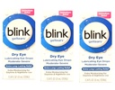 Blink GelTears Lubricating Eye Drops for Dry Eye, Extra Long-Lasting Relief, Moisturizing Formula, Moderate to Severe Dryness, 0.34 fl oz (Pack of 3)