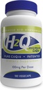 H2Q CoQ-10 with 8X Higher Absorption Over The Standard Q-10 | Clinically Studied | Cardiovascular and Mitochondria Function Support | Vegan Certified | Non-GMO by Health Thru Nutrition (Pack of 180)