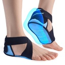 Comfpack Plantar Fasciitis Relief Ice Packs, 2PCS Heel Ice Pack Warp for Pain Relief with Heel & Sole Gel Coverage, Adjustable Hot Cold Therapy Foot Ice Pack Wrap for Heel Spur, Achilles Tendonitis
